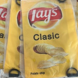 New CrossBody Bag.. Yellow Lays Chip Bag
